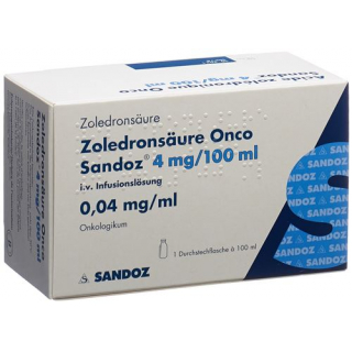 Zoledronsaeure Onco Sandoz 4 mg/100 ml