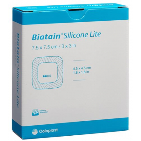 Biatain Silicone Lite Schaumverb 7.5x7.5см 10 штук