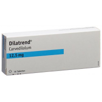 Дилатренд 12,5 мг 30 таблеток