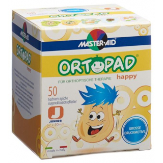 Ortopad Happy Occlusionspflaster Junior 50 штук