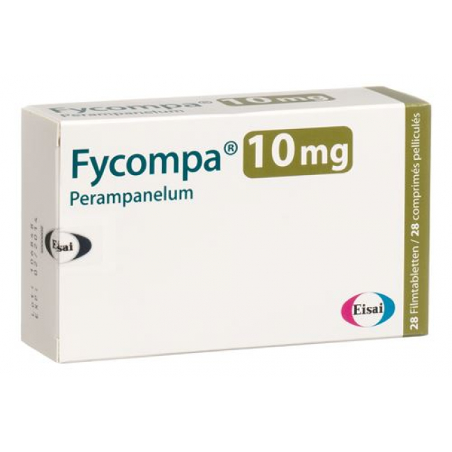 Fycompa 10 mg 28 filmtablets