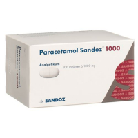 Парацетамол Сандоз 1000 мг 100 таблеток 