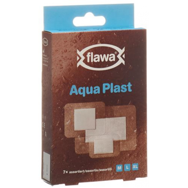 Flawa Aqua Plast Grossen M/L/XL Assortiert 7 штук