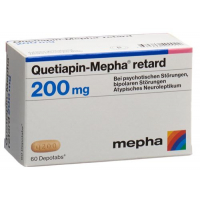 Кветиапин Мефа Ретард 200 мг 100 депо таблеток