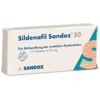 Силденафил Сандоз 50 мг 12 таблеток 
