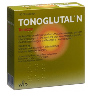 Тоноглутал Н 100 таблеток покрытых оболочкой