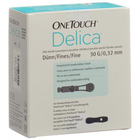 One Touch Delica ланцеты стерильный 200 штук