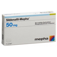 Силденафил Мефа 50 мг 12 таблеток покрытых оболочкой 