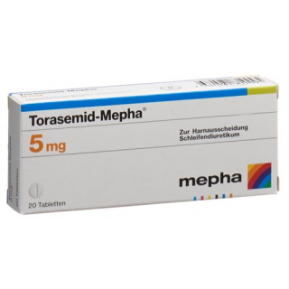 Торасемид Мефа 5 мг 100 таблеток