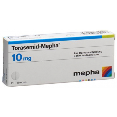 Торасемид Мефа 10 мг 100 таблеток