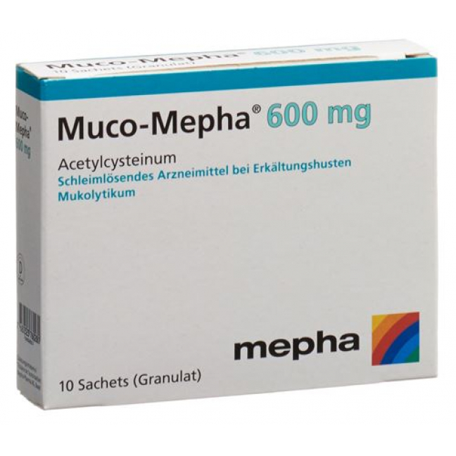 Муко-Мефа гранулы 600 мг 10 пакетиков
