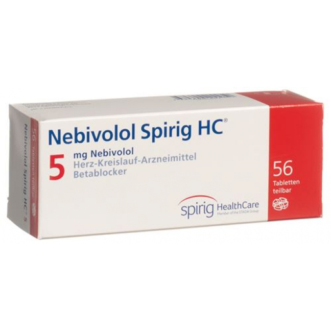 Небиволол Спириг 5 мг 56 таблеток 