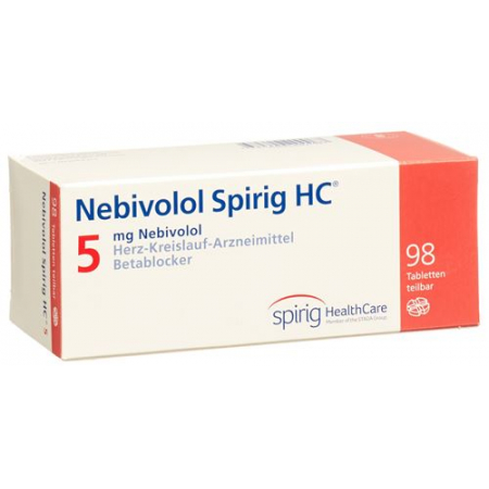 Небиволол Спириг 5 мг 98 таблеток