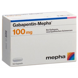 Габапентин Мефа 100 мг 50 капсул