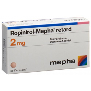 Ропинирол Мефа Ретард 2 мг 28 депо-таблеток