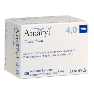 Амарил 4 мг 120 таблеток
