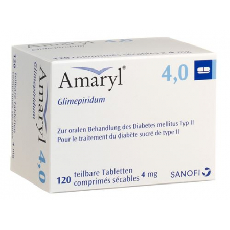 Амарил 4 мг 120 таблеток
