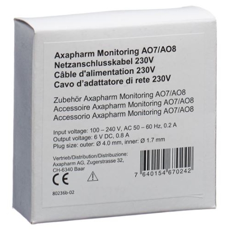 AXAPHARM AO7 NETZANSCHLUSSKABE