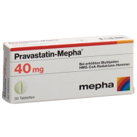 Правастатин Мефа 40 мг 100 таблеток