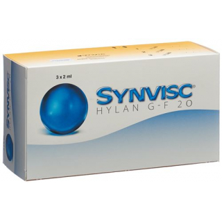 Synvisc раствор для инъекций 3 ампулы 2мл