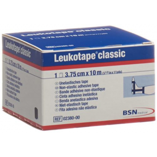 Leukotape Classic пластырейband 10мX3.75см Schwarz