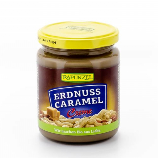 Rapunzel Creme Erdnuss-Caramel Glas 250г