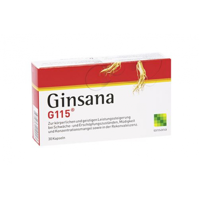 Гинзана Г115 30 капсул  