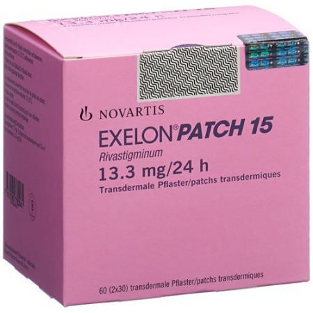 Экселон Патч 15 (13,3 мг/сутки) 60 трансдермальных матричных пластырей