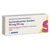 Ко-Кандесартан Сандоз 32/25 мг 28 таблеток