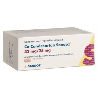 Ко-Кандесартан Сандоз 32/25 мг 98 таблеток