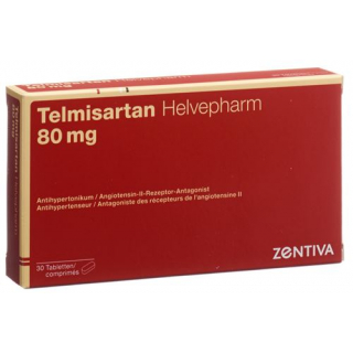 Телмисартан Хелвефарм 80 мг 30 таблеток 