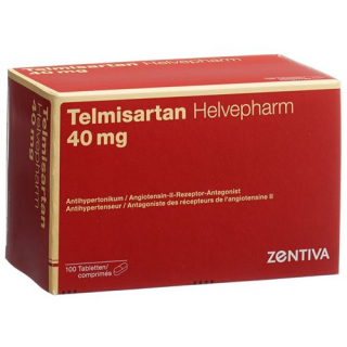 Телмисартан Хелвефарм 40 мг 100 таблеток 
