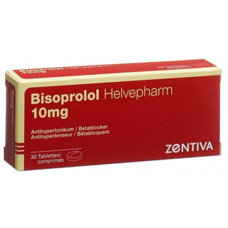 Бисопролол Хелвефарм 10 мг 30 таблеток