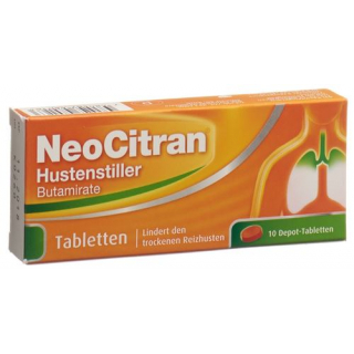 НеоЦитран от кашля 50 мг 10 депо-таблеток