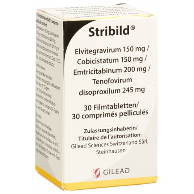 Stribild 150/150/200/245 mg 30 filmtablets