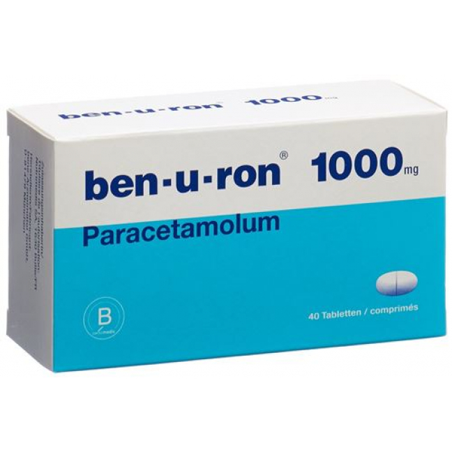  Бен-У-Рон 1000 мг 40 таблеток