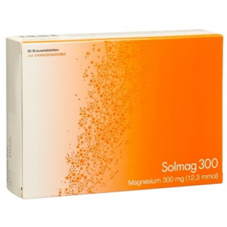 Солмаг 300 апельсин 60 шипучих таблеток 