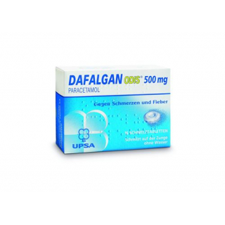 Дафалган Одис 500 мг 16 ородиспергируемых (растворимых во рту) таблеток 