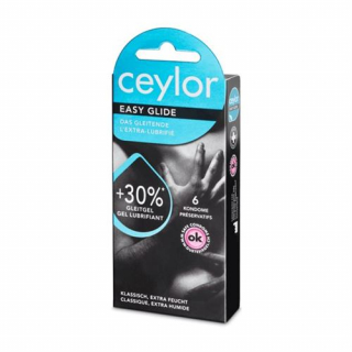 Ceylor Easy Glide презерватив M Reservoir 6 штук