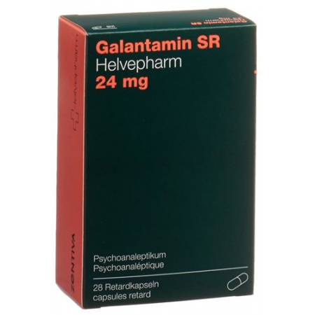 Галантамин SR Хелвефарм 24 мг 28 ретард капсул 