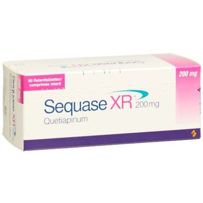 Секваз XR 200 мг 60 ретард таблеток