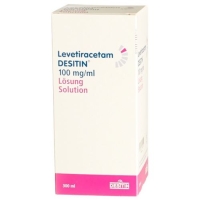 Леветирацетам Деситин раствор 100 мг/мл 300 мл