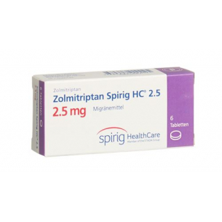 Золмитриптан Спириг 2,5 мг 6 таблеток