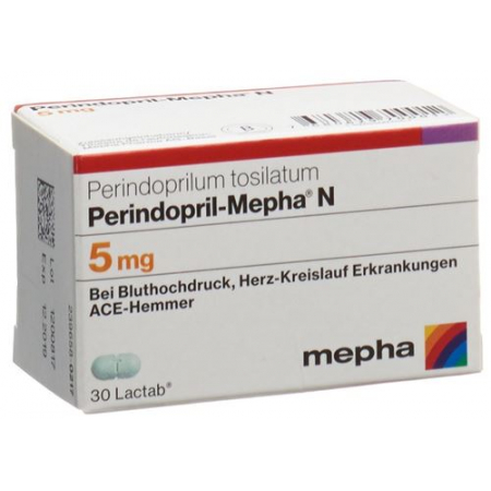 Периндоприл Мефа Н 5 мг 90 таблеток покрытых оболочкой