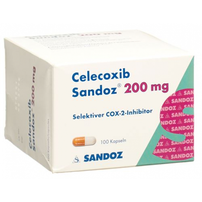 Целекоксиб Сандоз 200 мг 100 капсул