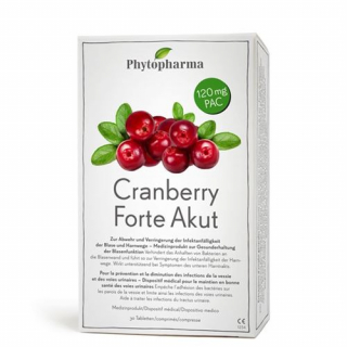 Phytopharma Cranberry Forte Akut в таблетках, 30 штук