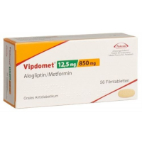 Випдомет 12,5/850 мг 112 таблеток покрытых оболочкой 