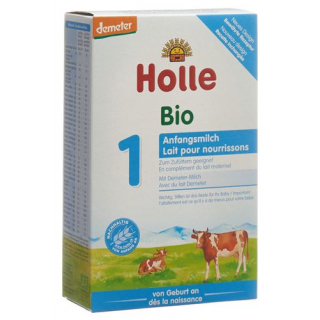 Холле органическая молочная смесь с момента рождения 400 грамм