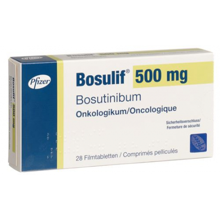 Босулиф 500 мг 28 таблеток покрытых оболочкой
