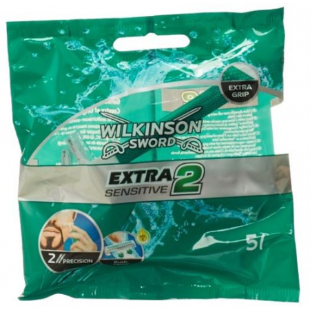 Wilkinson Extra II Sensitive Einwegrasierer 5 штук